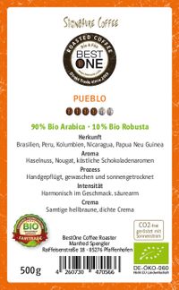 BestOne Pueblo Kaffee Bio & Fairtrade